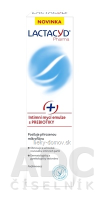 LACTACYD Pharma s PREBIOTIKAMI intímna umývacia emulzia 1x250 ml