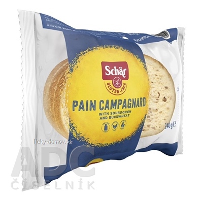 Schär PAIN Campagnard chlieb bezgluténový krájaný 1x240 g