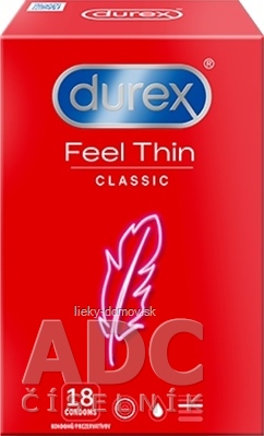 DUREX Feel Thin Classic kondóm 1x18 ks
