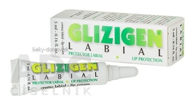 GLIZIGEN LABIAL lip protection krém na pery 1x5 ml