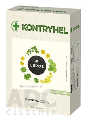 LEROS KONTRYHEL (ALCHEMILKOVÁ VŇAŤ) sypaný bylinný čaj 1x50 g