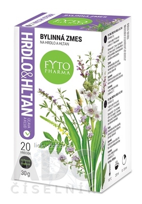 FYTO Bylinná zmes NA HRDLO A HLTAN 20x1,5 g (30 g)