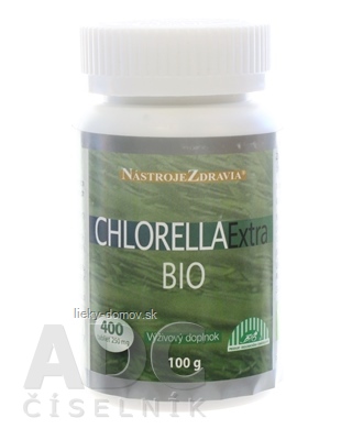 CHLORELLA EXTRA BIO tbl 1x400 ks