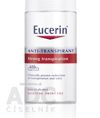 Eucerin Deo Guľôčkový antiperspirant roll on 1x50 ml