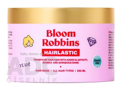 Bloom Robbins HAIRLASTIC HAIR MASK maska na podporu elasticity vlasov 1x250 ml