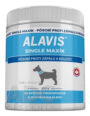 ALAVIS SINGLE MAXÍK prášok 1x600 g