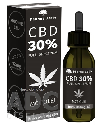 Pharma Activ CBD 30% Full Spectrum MCT OLEJ 1x10 ml