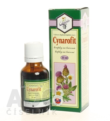 Calendula Cynarofit kvapky 1x25 ml