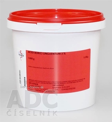 Acidi borici unguentum 3% - FAGRON 1x1000 g