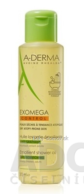 A-DERMA EXOMEGA CONTROL HUILE LAVANTE ÉMOLLIENTE zvláčňujúci sprchovací olej 1x500 ml