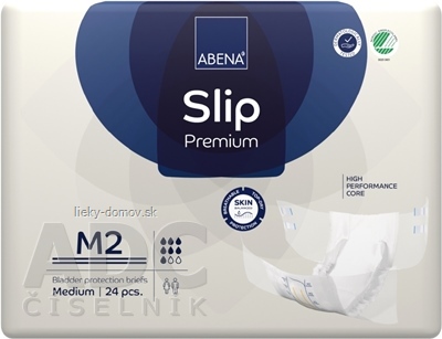 ABENA Slip Premium M2 plienkové nohavičky, boky 70-110 cm, savosť 2600 ml, 1x24 ks