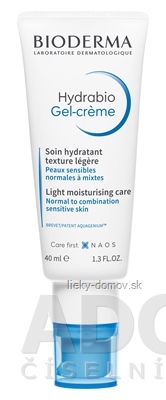 BIODERMA Hydrabio Gél-krém ľahký, hydratačný 1x40 ml