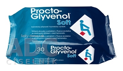 Procto-Glyvenol Soft vlhčené obrúsky 1x30 ks