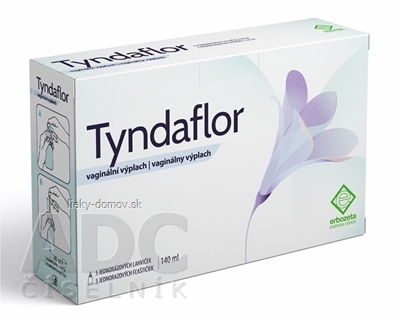 Tyndaflor vaginálny výplach fľaštičky 5x140 ml