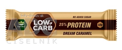 topnatur LOW CARB Tyčinka PROTEIN Karamel 1x40 g