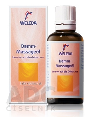 WELEDA Olej na masáž hrádze (Damm-Massageöl) 1x50 ml