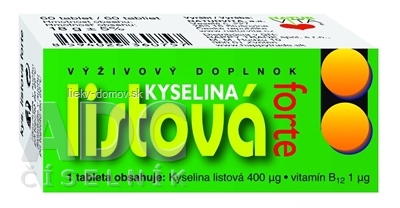 NATURVITA KYSELINA LISTOVÁ FORTE tbl 1x60 ks