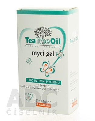 Dr. Müller Tea Tree Oil UMÝVACÍ GÉL na intímnu hygienu 1x200 ml