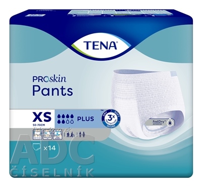 TENA Pants Plus XS naťahovacie inkontinenčné nohavičky 1x14 ks