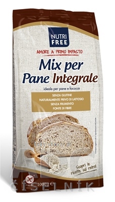 NutriFree Mix per Pane Integrale zmes na chlieb celozrnná, bezgluténová 1x1000 g
