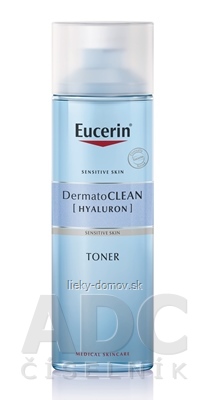 Eucerin DermatoCLEAN HYALURON TONER Čistiaca VODA citlivá pleť 1x200 ml