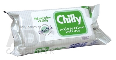 Chilly fresh INTIMATE WIPES intímne obrúsky pre pocit sviežosti 1x12 ks