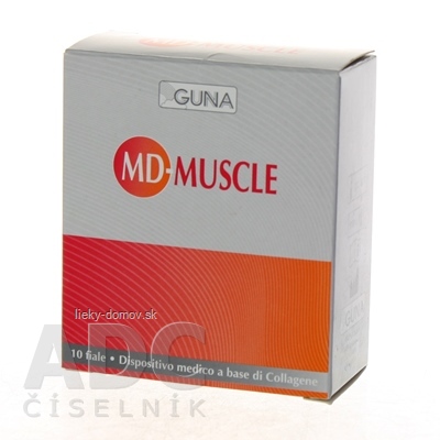 GUNA MD MUSCLE kolagénový roztok 10x2 ml (20 ml)