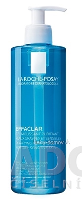 LA ROCHE-POSAY EFFACLAR gél R17 (M0715102) s pumpičkou, 1x400 ml