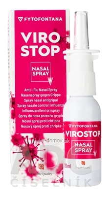 fytofontana VIROSTOP nasal spray nosový sprej (inov.2022) 1x20 ml