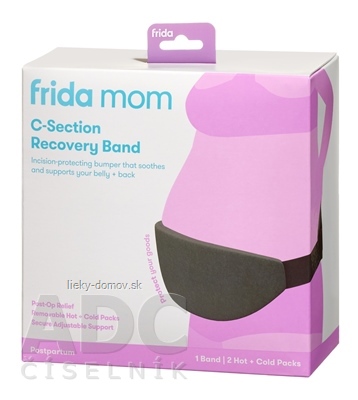 Frida Mom Ochranný brušný pás s gélovými vankúšikmi, na zotavenie po cisárskom reze 1x1 ks