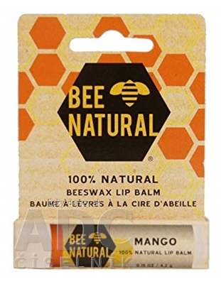 BEE NATURAL balzam na pery Mango 1x4,2 g