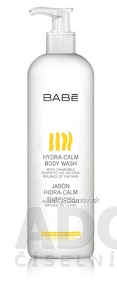BABÉ TELO HYDRATAČNÝ SPRCHOVÝ GÉL S OLEJOM JOJOBA 1x500 ml