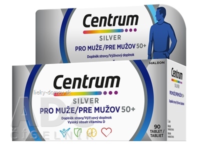 Centrum Silver pre mužov tbl 1x90 ks