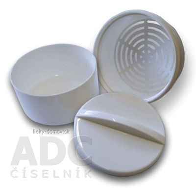 Dentálna dóza OBZOR biela 1x1 ks