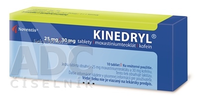 KINEDRYL tbl 25 mg/30 mg (blis.PVC/Al) 1x10 ks