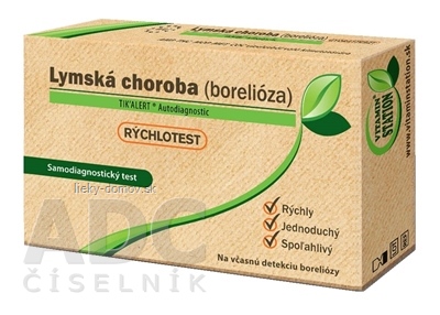 VITAMIN STATION Rýchlotest Lymská choroba samodiagnostický test z krvi, 1x1 set