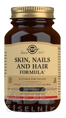 Solgar Skin, Nails and Hair tbl 1x120 ks