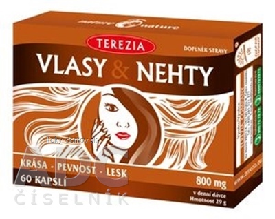 TEREZIA VLASY & NECHTY cps 1x60 ks