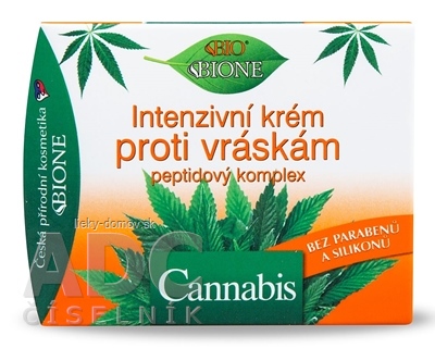 BC BIO Cannabis KRÉM Intenzívny proti vráskam 1x51 ml