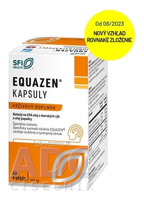 EQUAZEN cps (EPA olej z rýb a olej pupalky) 1x60 ks