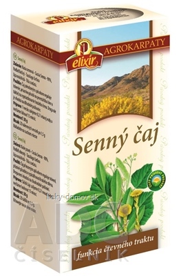 AGROKARPATY SENNY ČAJ čistý prírodný produkt, 20x1,5 g (30 g)