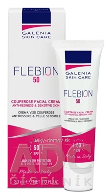 GALENIA FLEBION 50 COUPEROSE FACIAL CREAM krém na tvár proti začervenaniu 1x30 ml