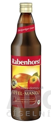 Rabenhorst Jablkovo-mangová šťava Bio 1x750 ml