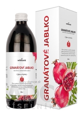 nefdesanté GRANÁTOVÉ JABLKO šťava 1x500 ml