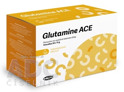 Glutamine ACE pomarančová príchuť vrecúška 30x15 g