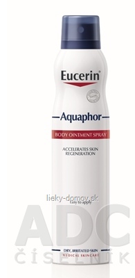 Eucerin Aquaphor Telová MASŤ v spreji suchá pokožka 1x250 ml