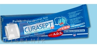 CURASEPT ADS 350 0,50% parodontálny gél 1x30 ml