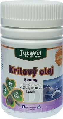 JutaVit Krilový olej 500 mg cps 1x60 ks