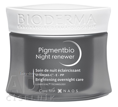 BIODERMA Pigmentbio Nočné sérum zosvetľujúce 1x50 ml