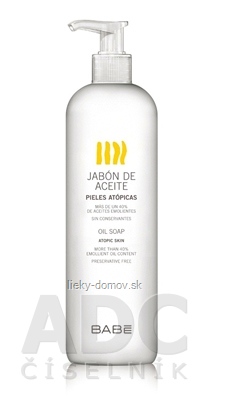 BABÉ TELO OMEGA SPRCHOVÝ GÉL olejový gél (Oil soap, atopic skin) 1x500 ml
